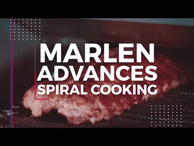 Video horno espiral para cocinado en continuo por aire forzado y/o vapor sobrecalentado 