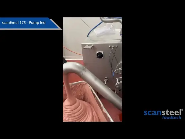 Video Bomba de transporte ScanSteel Foodtech scanemul 175 - 