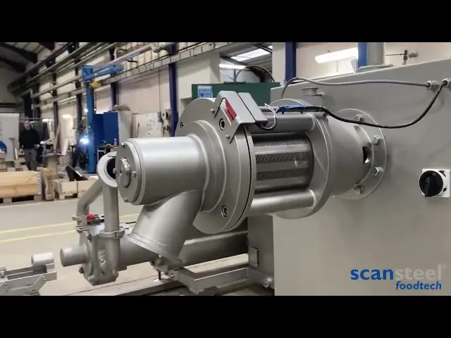 Video Separador de Carne MDM scandebone 150 SCANSTEEL FOODTECH - 